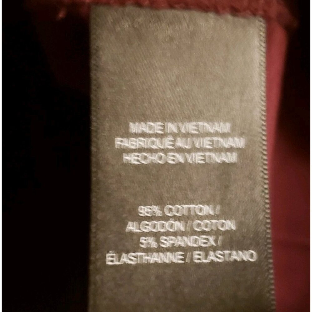 Kenneth Cole Active Men Core Collection T-shirt Short Sleeve Crew Burgundy Large - Picture 5 of 6
